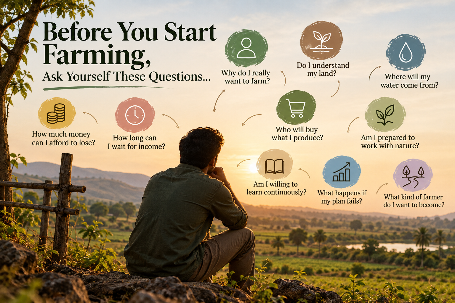 Before You Start Farming: questions to consider about your land, water, finances and goals